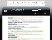 Tablet Screenshot of cirocarbone.it